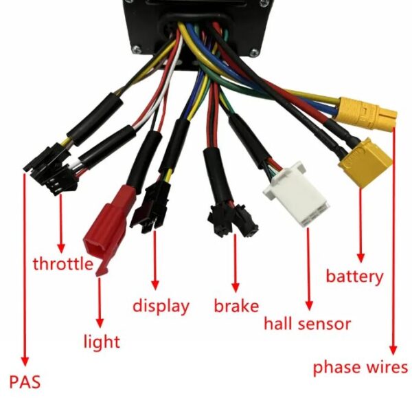 26" 27.5'' 29" MTX 2000W 52V conversion kit - Image 4